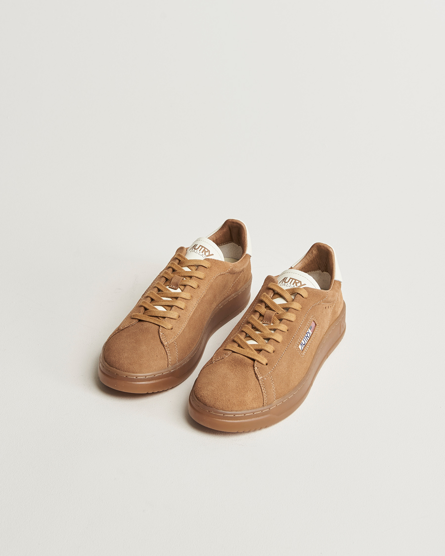 Autry Dallas Low Leather Sneaker Sigaro