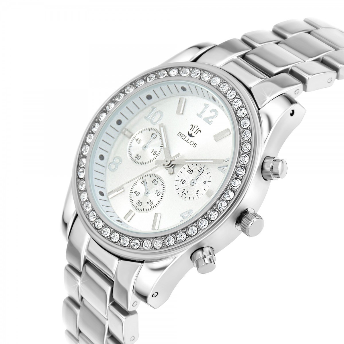 Montre Mayssa élégante ornée de Cristaux scintillants SC Crystal