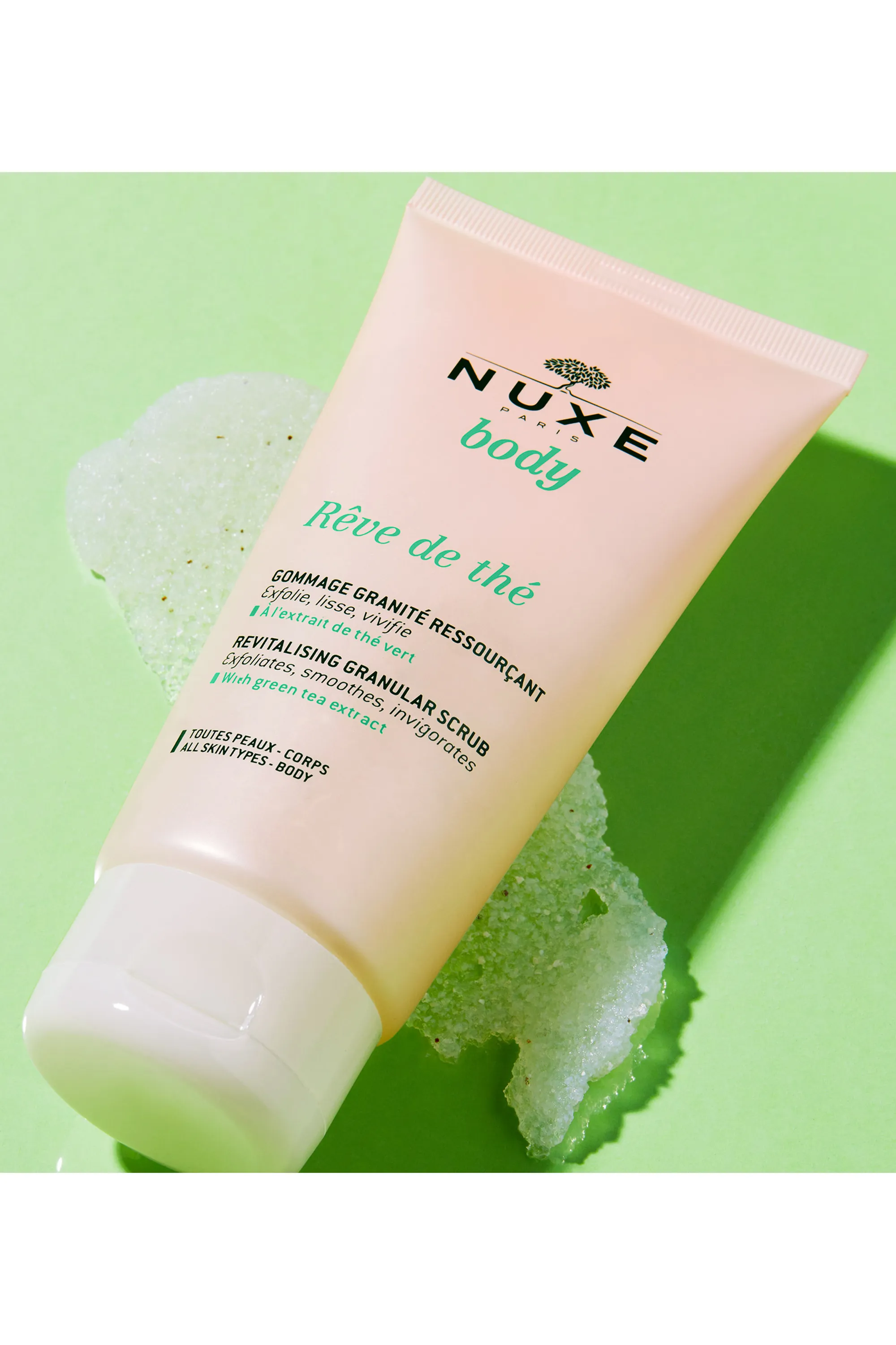 Nuxe Gommage granité ressourçant Rêve de Thé®-150 ml