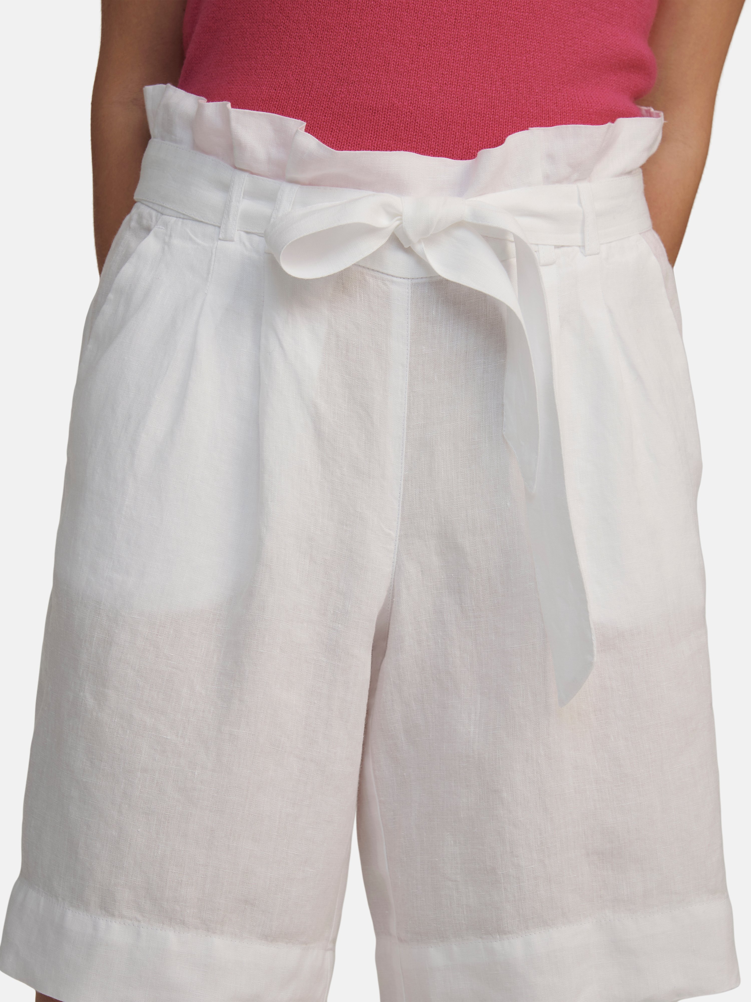 Bermudas aus 100% Leinen