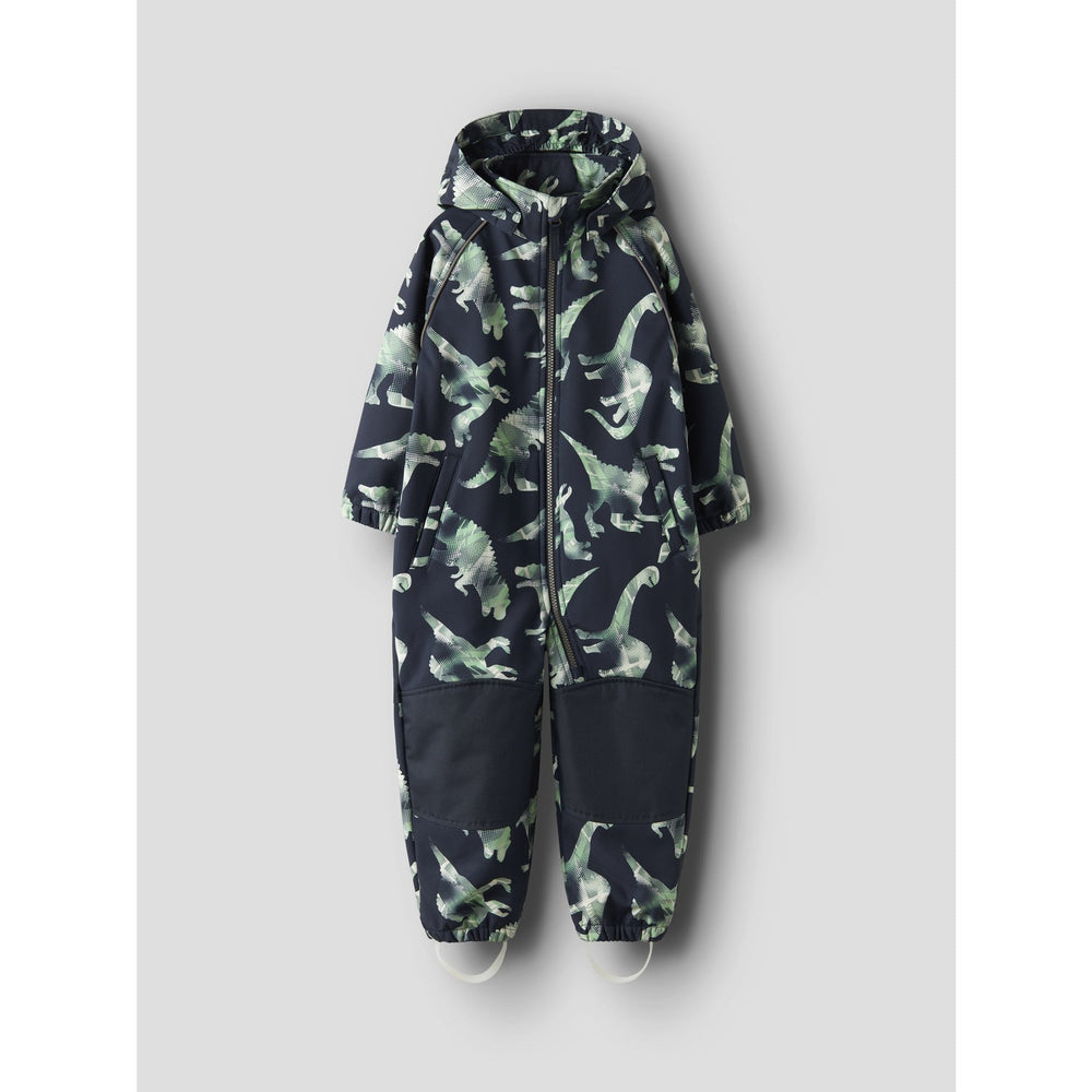 Køb Name It Dark Sapphire Graphic Dino Nmmalfa08 Softshell Dragt Aop 1Fo Noos