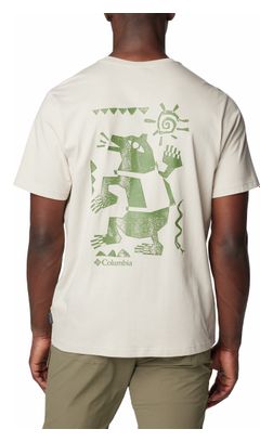 T-Shirt Columbia Explorers Canyon II Beige