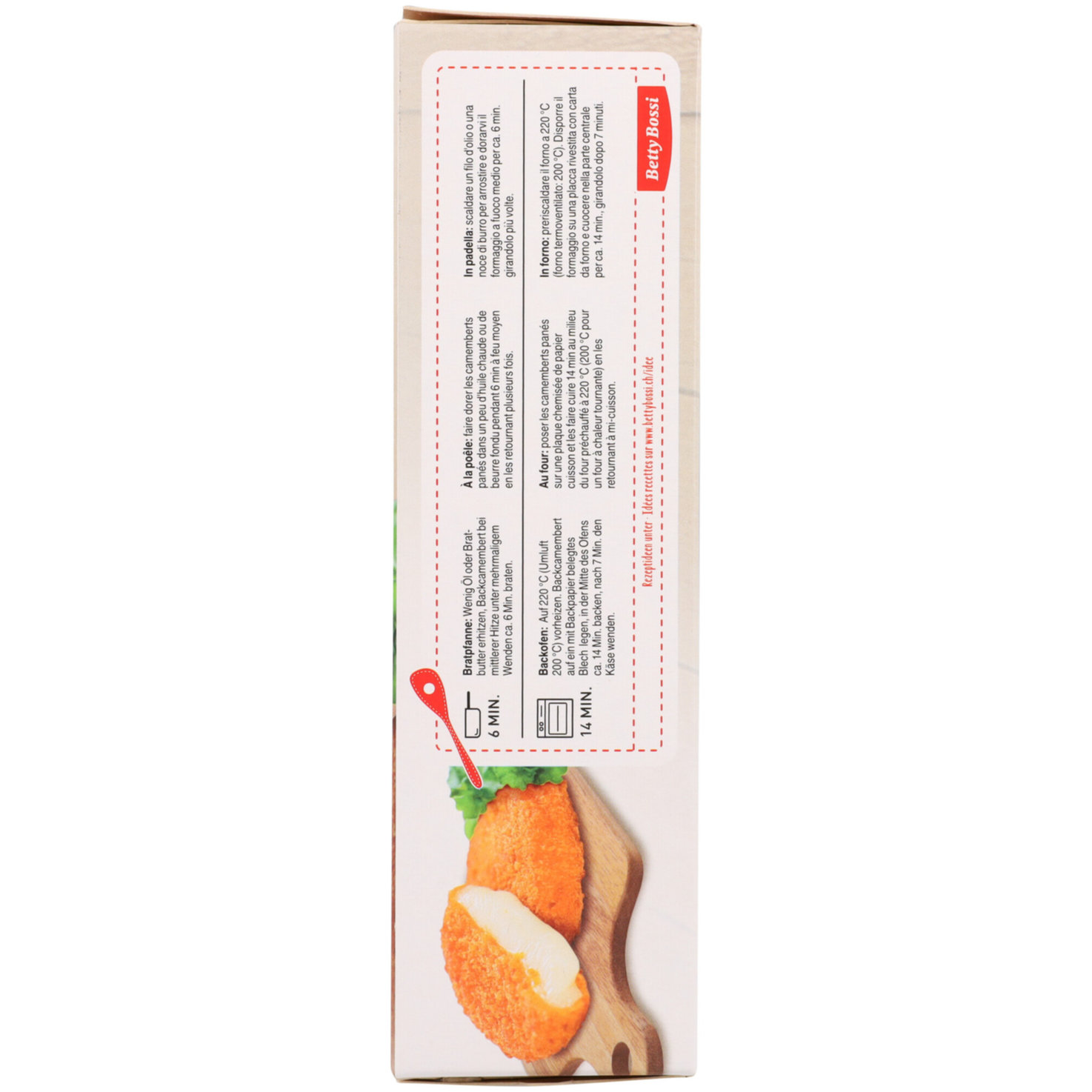 Prix Garantie Backcamembert 4x75g