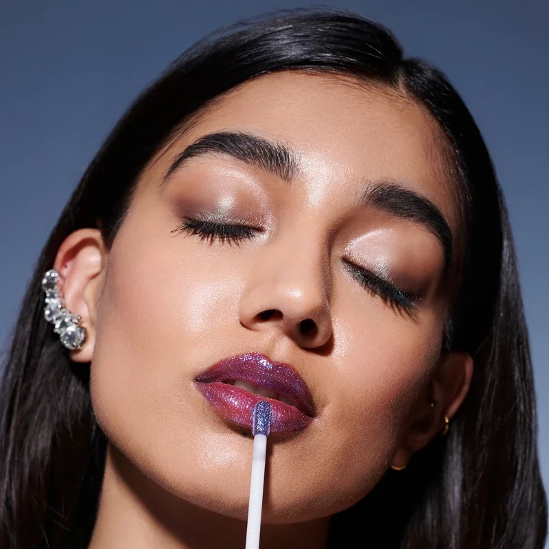 Wonderskin - Wonder Blading Top Gloss Blue Glitter