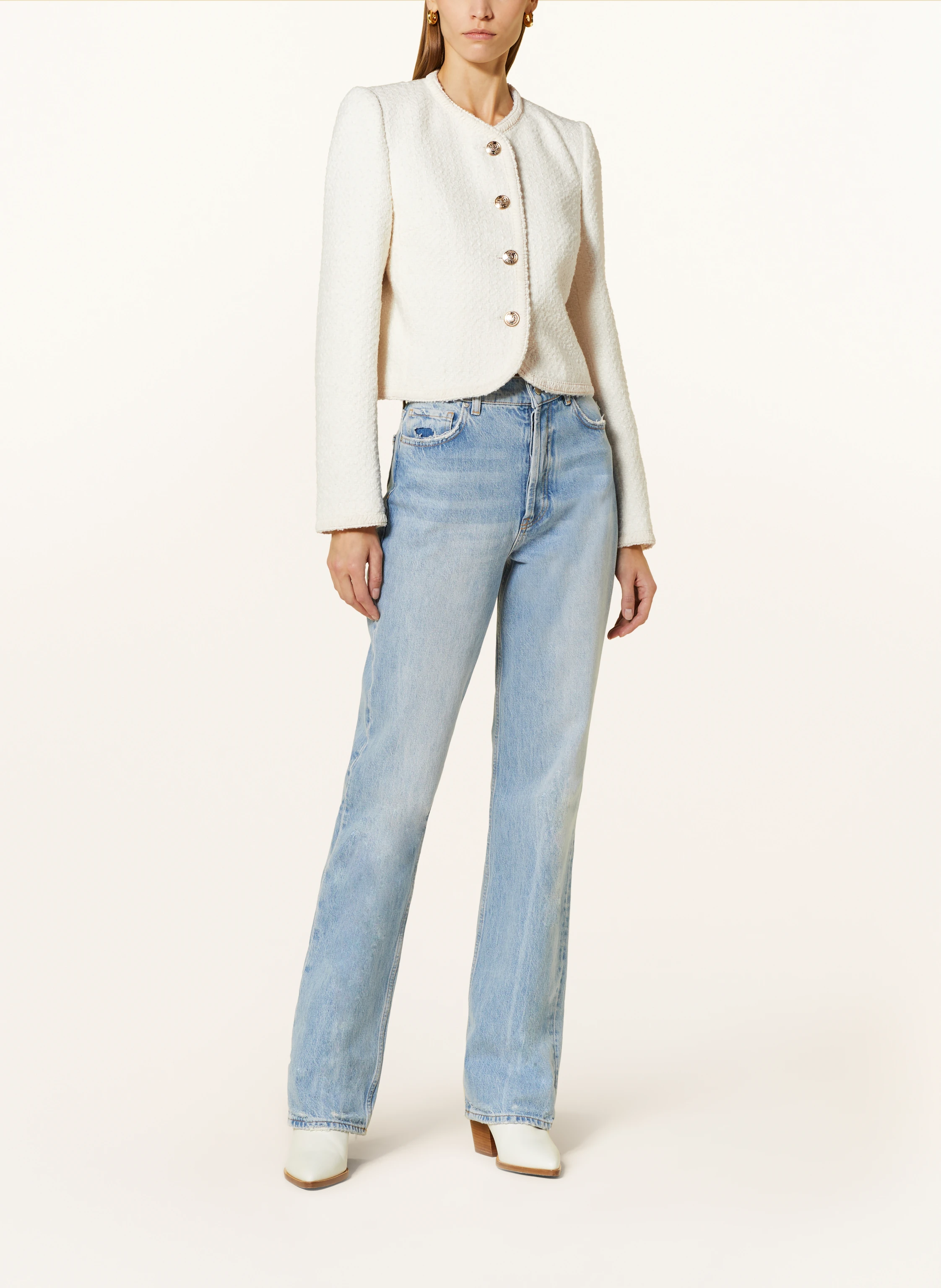 CLAUDIE PIERLOT Kastenjacke aus Tweed