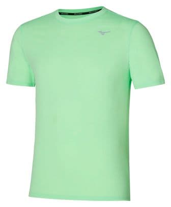 Maillot manches courtes Mizuno Impulse Core Vert Homme