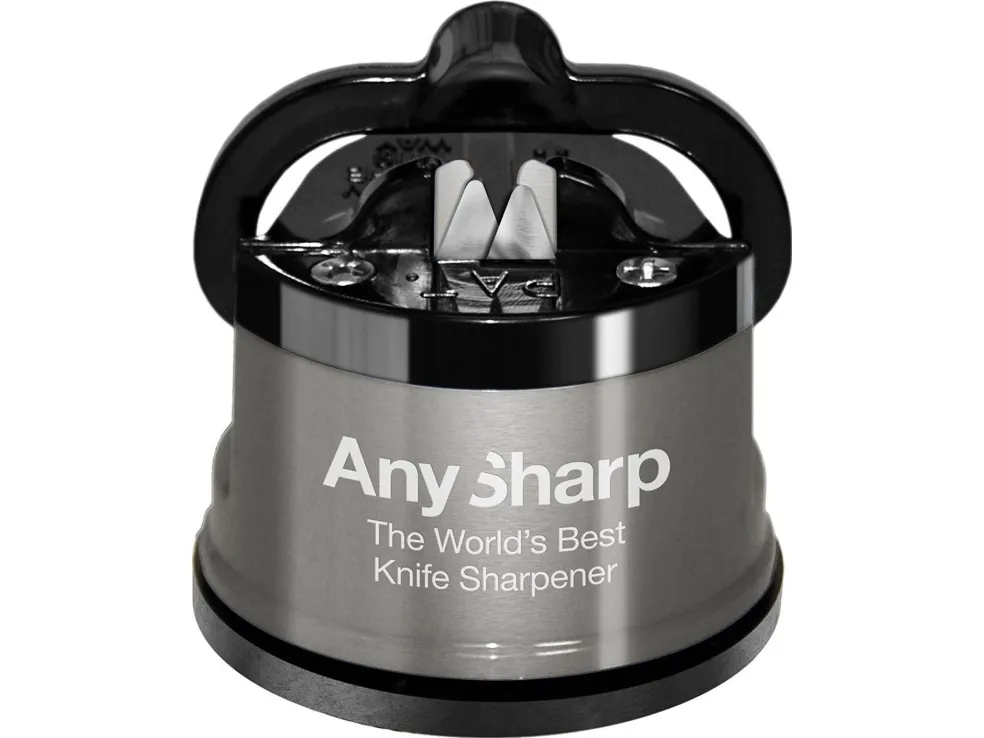 AnySharp ASKSPRO Pull through knife sharpener Metallic