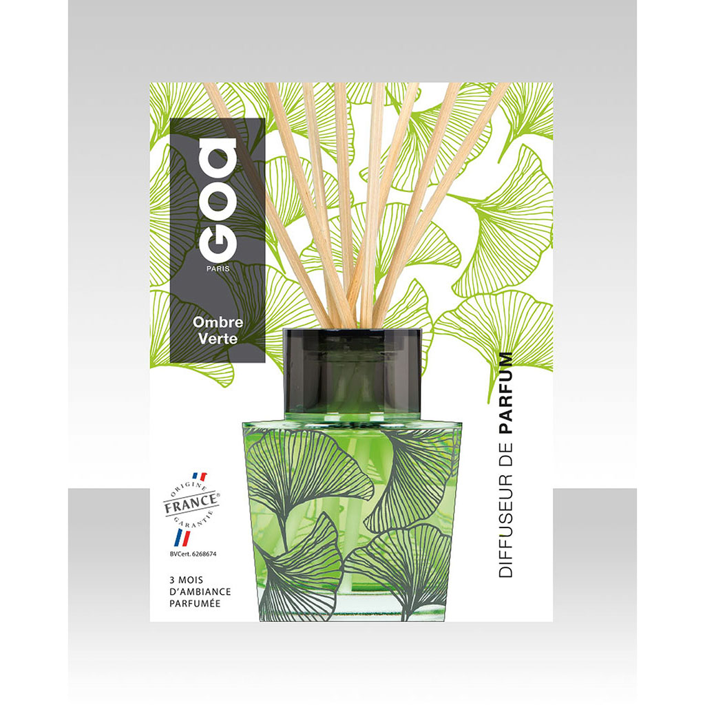 Diffuseur de parfum Ombre verte 200ml - GOA