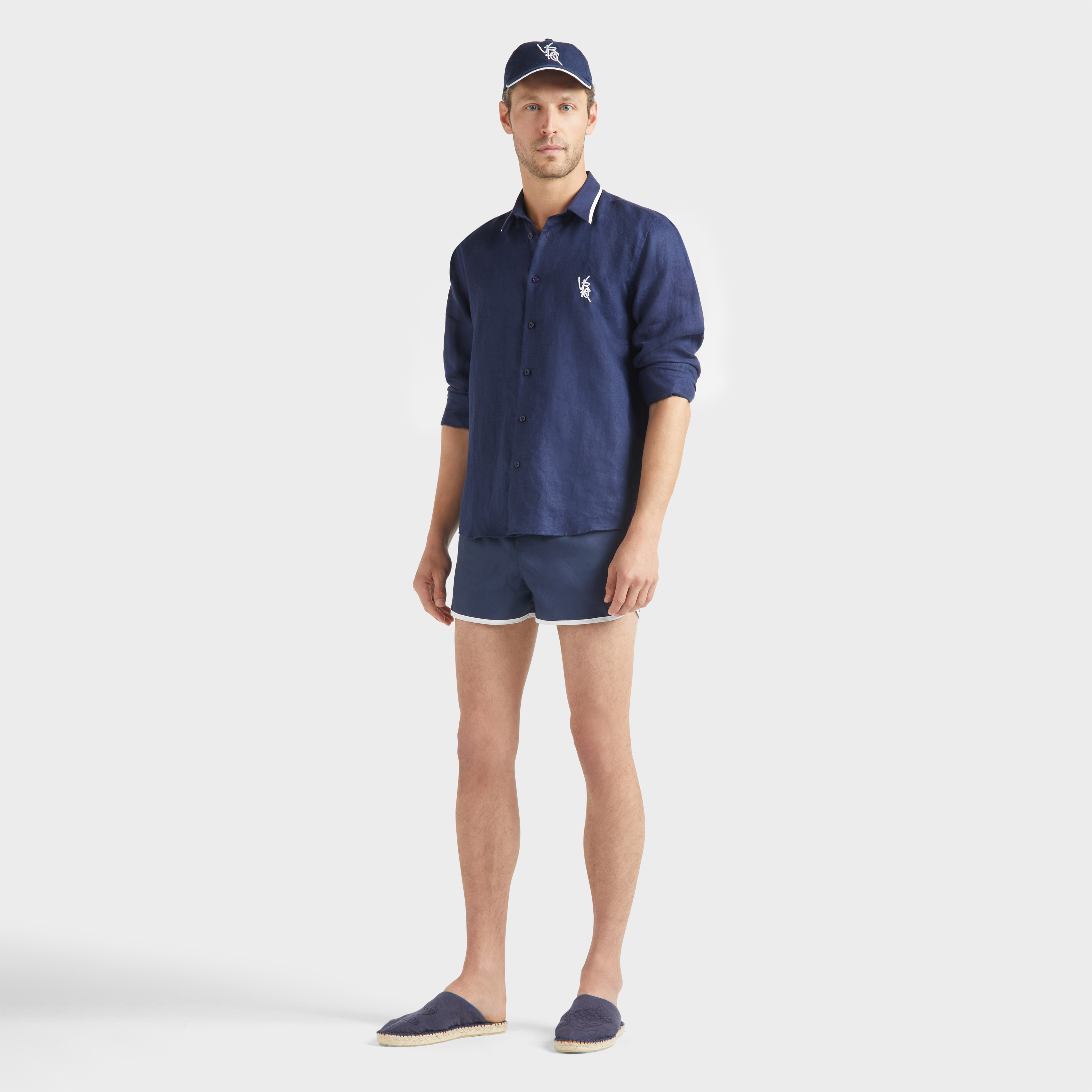 Chemise en lin homme VBQ Line