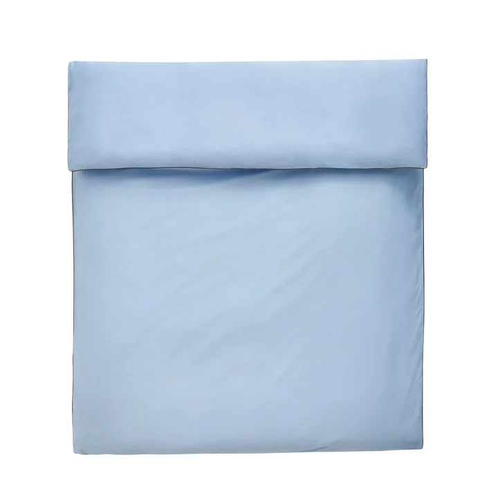 HAY - Outline Bettbezug, 135 x 200 cm, soft blue