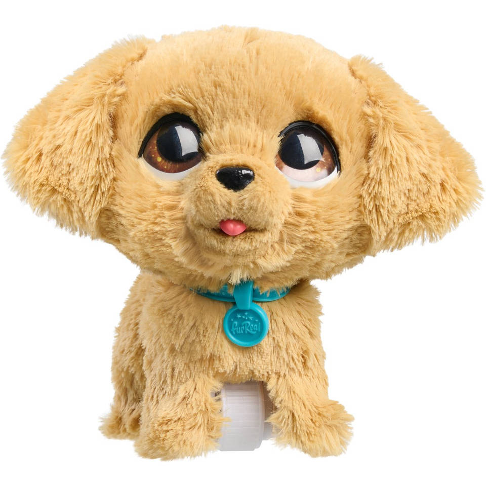 FurReal WagaLots Golden Retriever interactieve pluchen knuffel