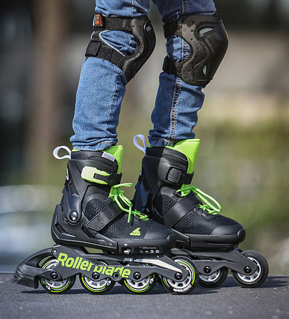Rollerblade Rulleskøjter - Microblade - Sort/ Grøn