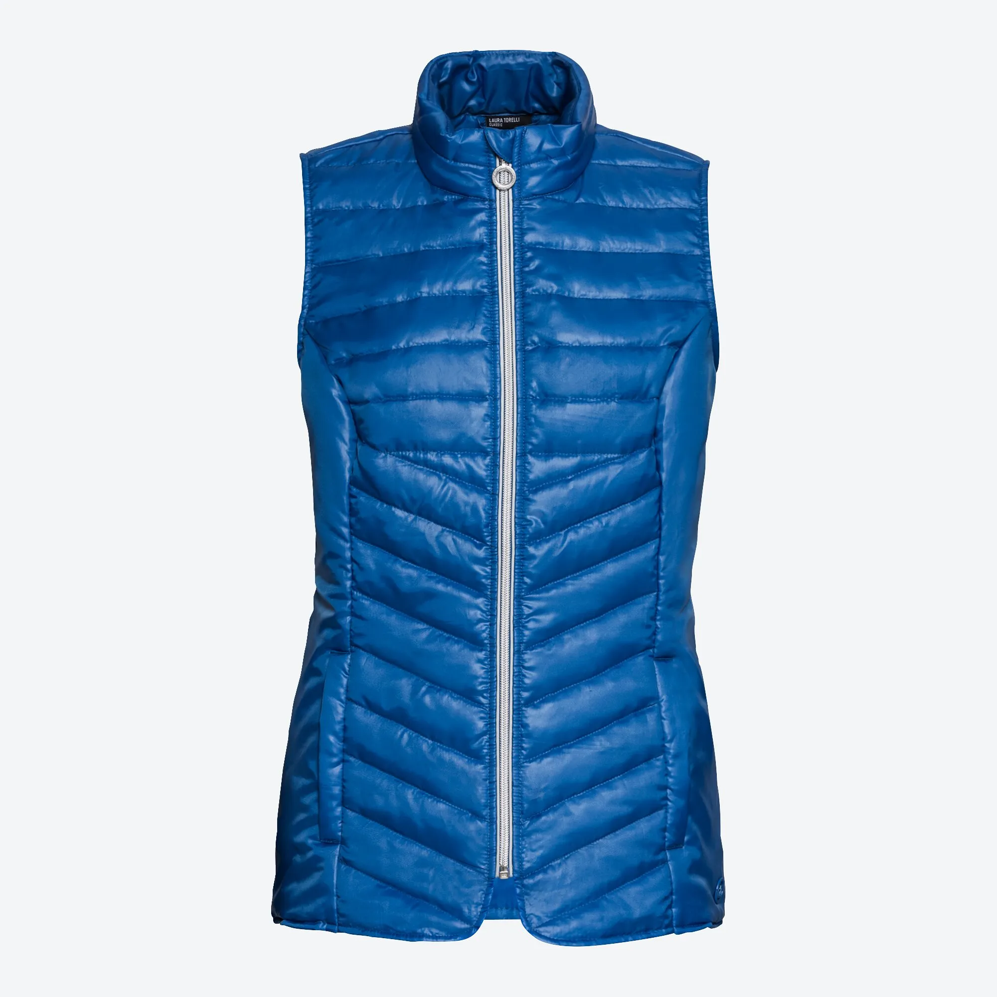 Damen-Weste mit seitlichen Eingrifftaschen