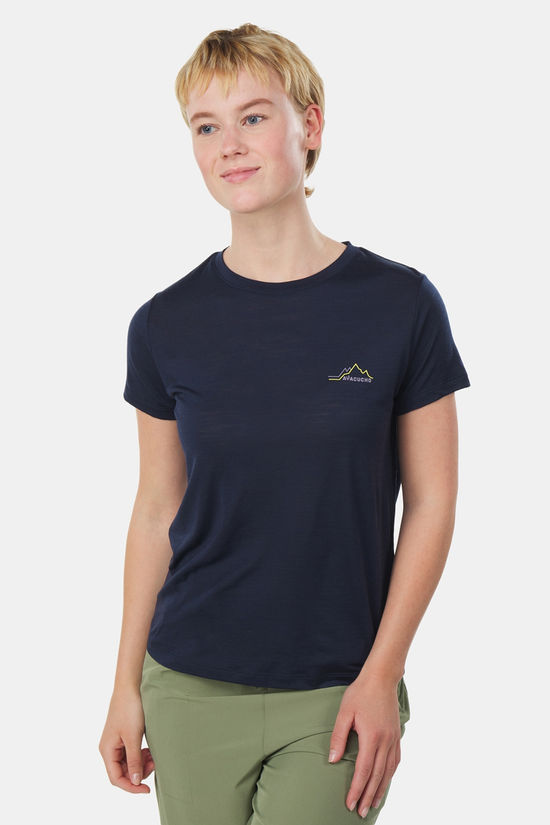 Ayacucho Ayacucho Ridge Trail Merino T-Shirt Print Dames