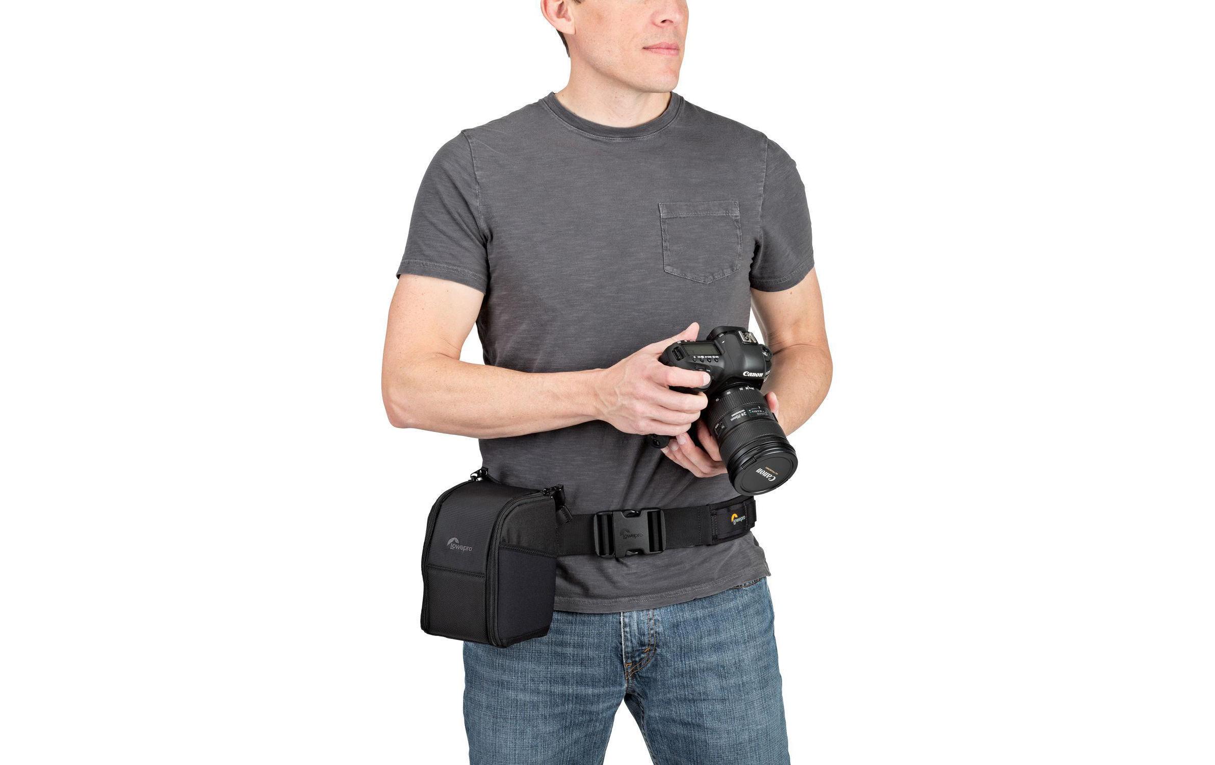 Objektivtasche ProTactic Lens Exchange 100 AW SchwarzObjektiv-Wechseltasche