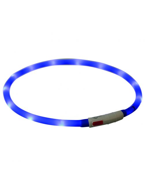 Trixie Usb Flash Lichtgevende Band 70 cm - Hondenveiligheidslampje