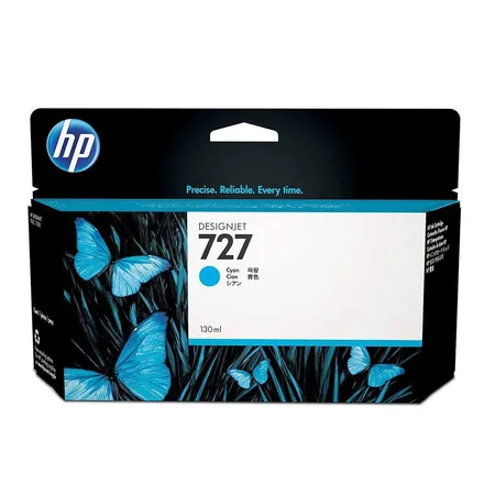 HP Original Tintenpatrone Nr. 727 Cyan