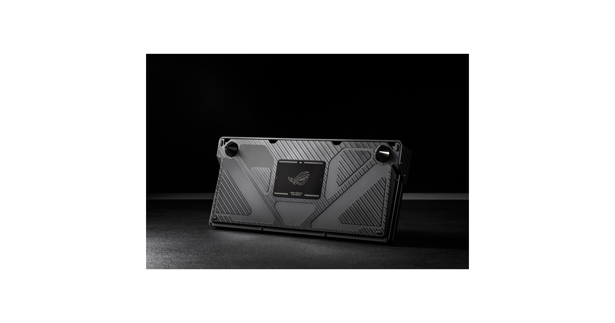 ASUSROG Azoth Extreme, gaming toetsenbord  (Zwart, US lay-out, ROG NX Snow, RGB leds, 75%, Hot-swappable, PBT Double-shot, Bluetooth / 2.4GHz / USB 2.0)