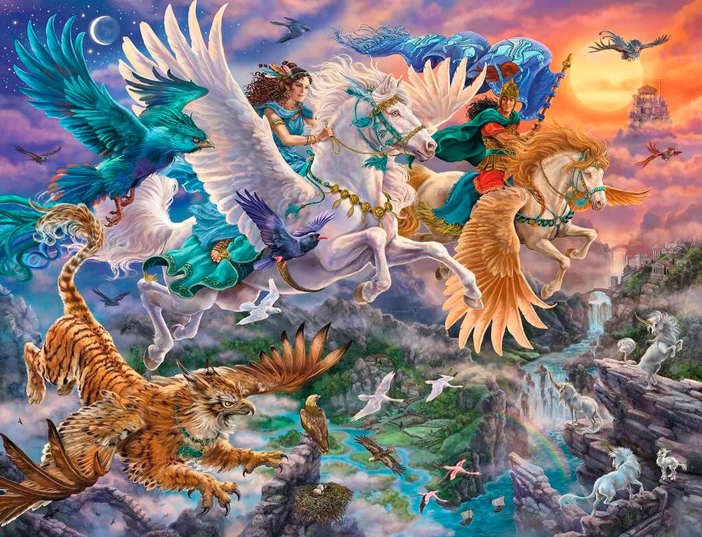 Ravensburger Auf dem Pegasus durch die Lüfte