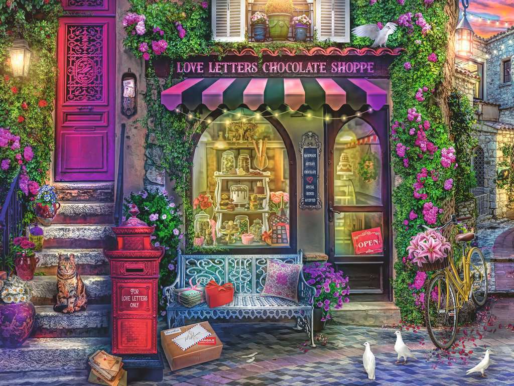 Ravensburger Spiel Liebesbriefe und Schokolade