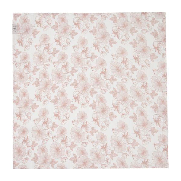 Witlof For Kids Multidoek Hydrofiel Flower Powder 65 x 65 cm 2-Pack
