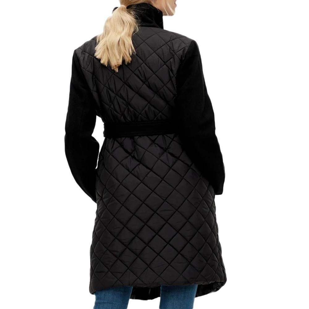Mamalicious Manteau Noir Femme Mamalicious Mix Jacket