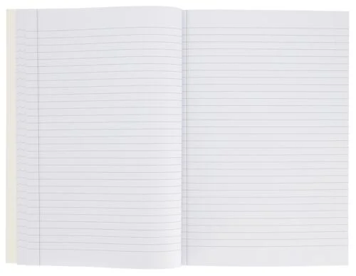 cahier ligné 25.5x18 rose