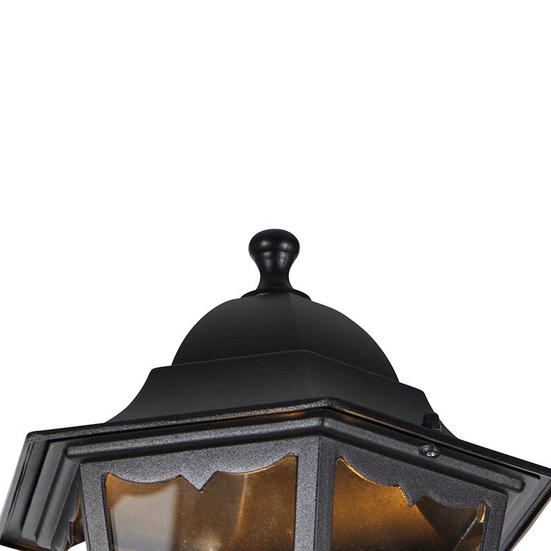Buitenlantaarn zwart 220 cm 2-lichts IP44 - Havana