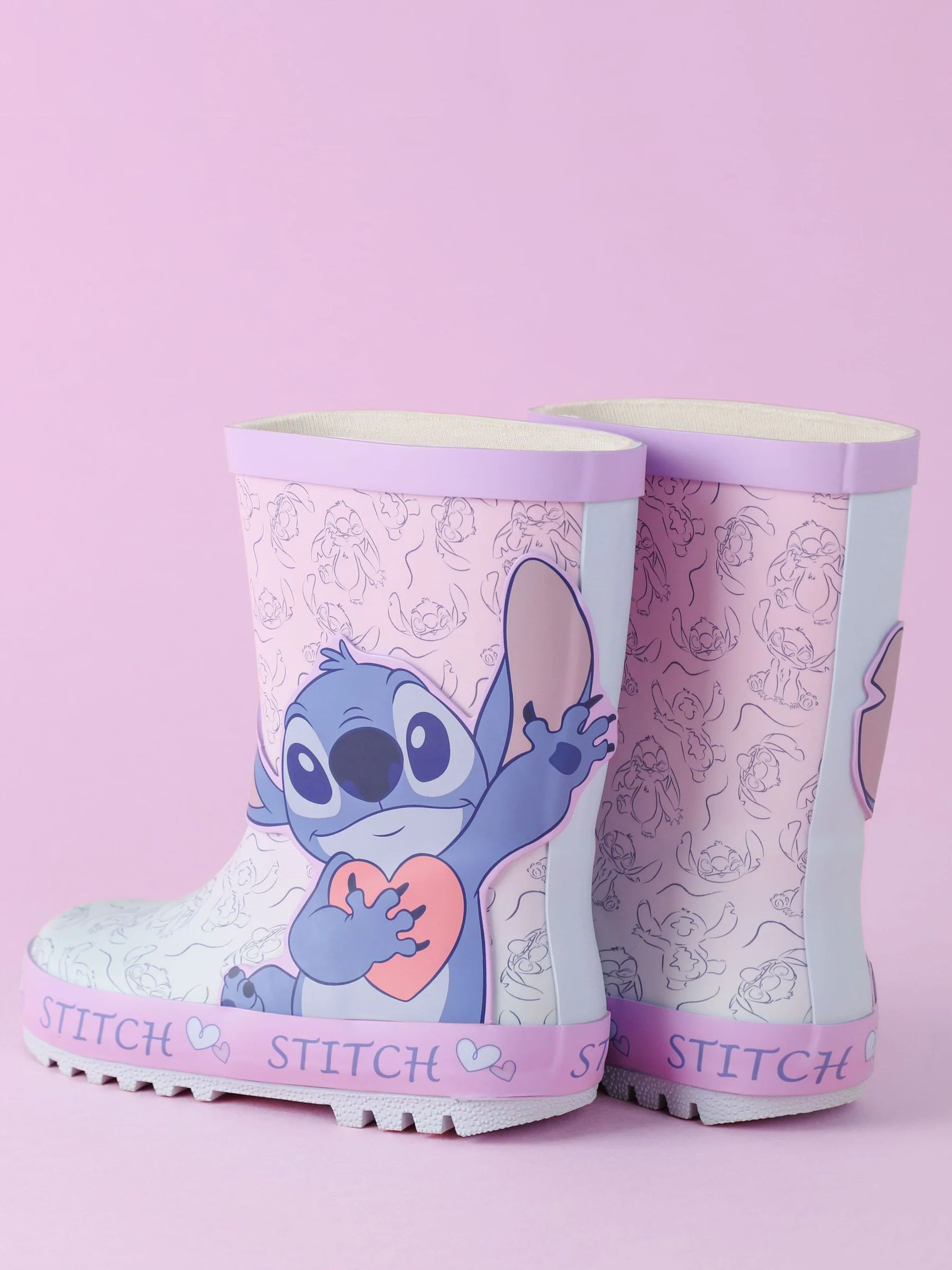 Vanilla Underground - Disney Lilo & Stitch regenlaarzen voor meisjes