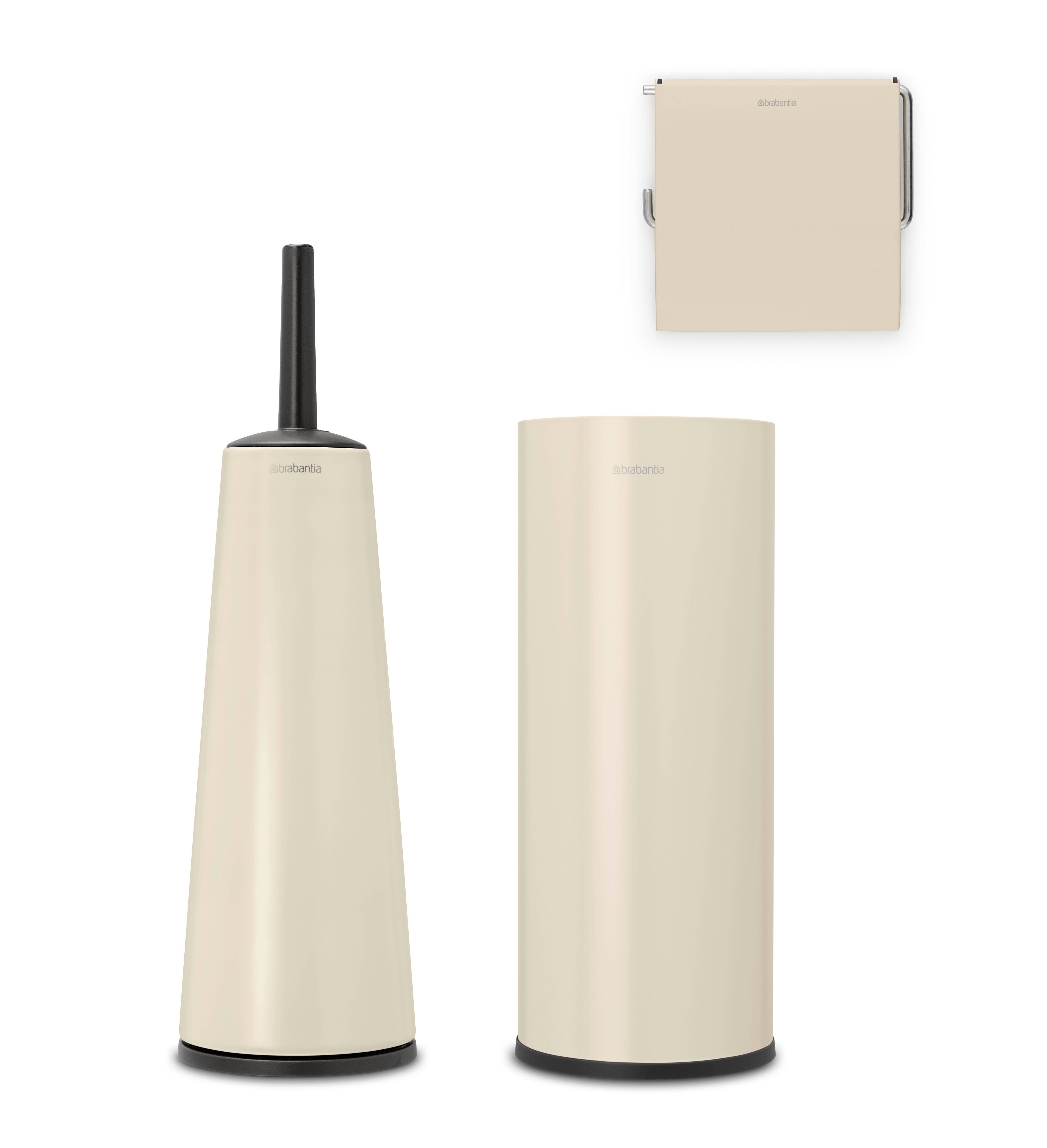 Brabantia ReNew Toiletaccessoires - 3-delig - Soft Beige