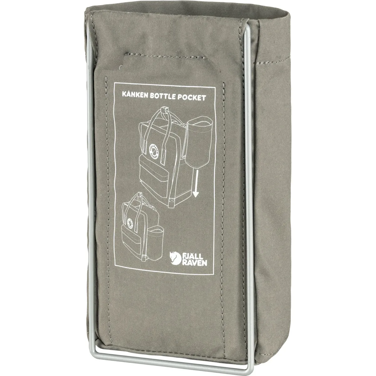Fjällräven Kånken Bottle Pocket Fog