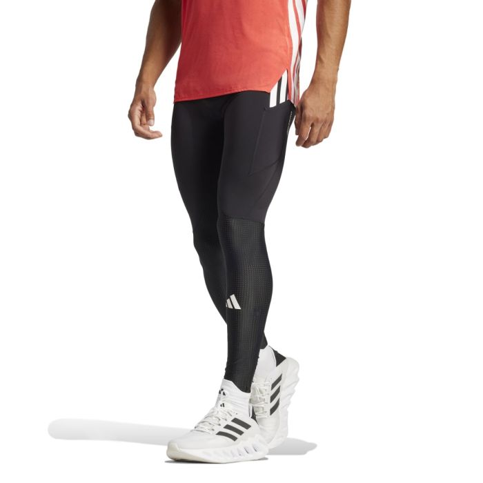 adidas Herre Lange tights Adizero Long Tights Sort