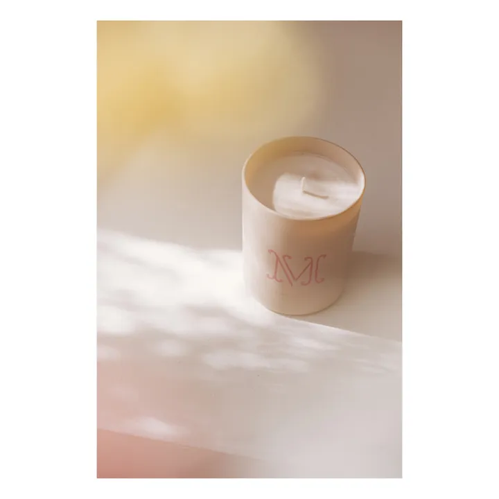 Minois Bougie parfumée à la cire végétale - 140 g | Rose