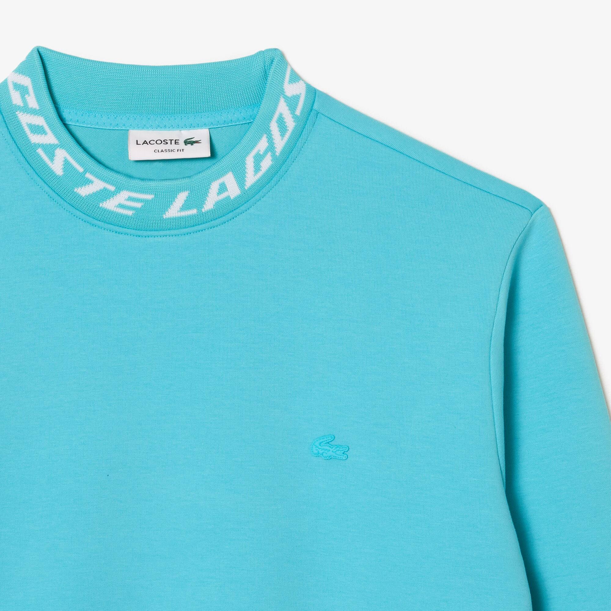 Herren LACOSTE Sweatshirt mit Logo-Kragen zweiseitig Sweatshirts - Blau - Lacoste - Herren