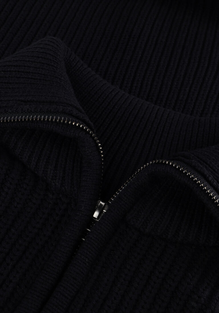 BUTCHER OF BLUE donkerblauwe butcher of blue trui overland half zip