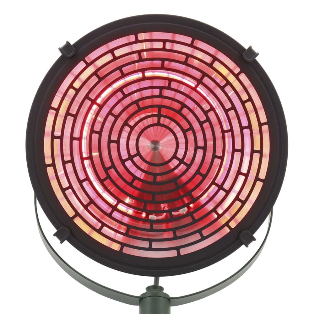 Chauffage sur pied indus ultra jade smart 2100 w doré rose vert
