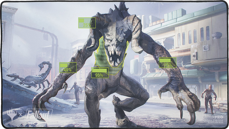 Magic the Gathering - Fallout - Playmat V.A.T.S.