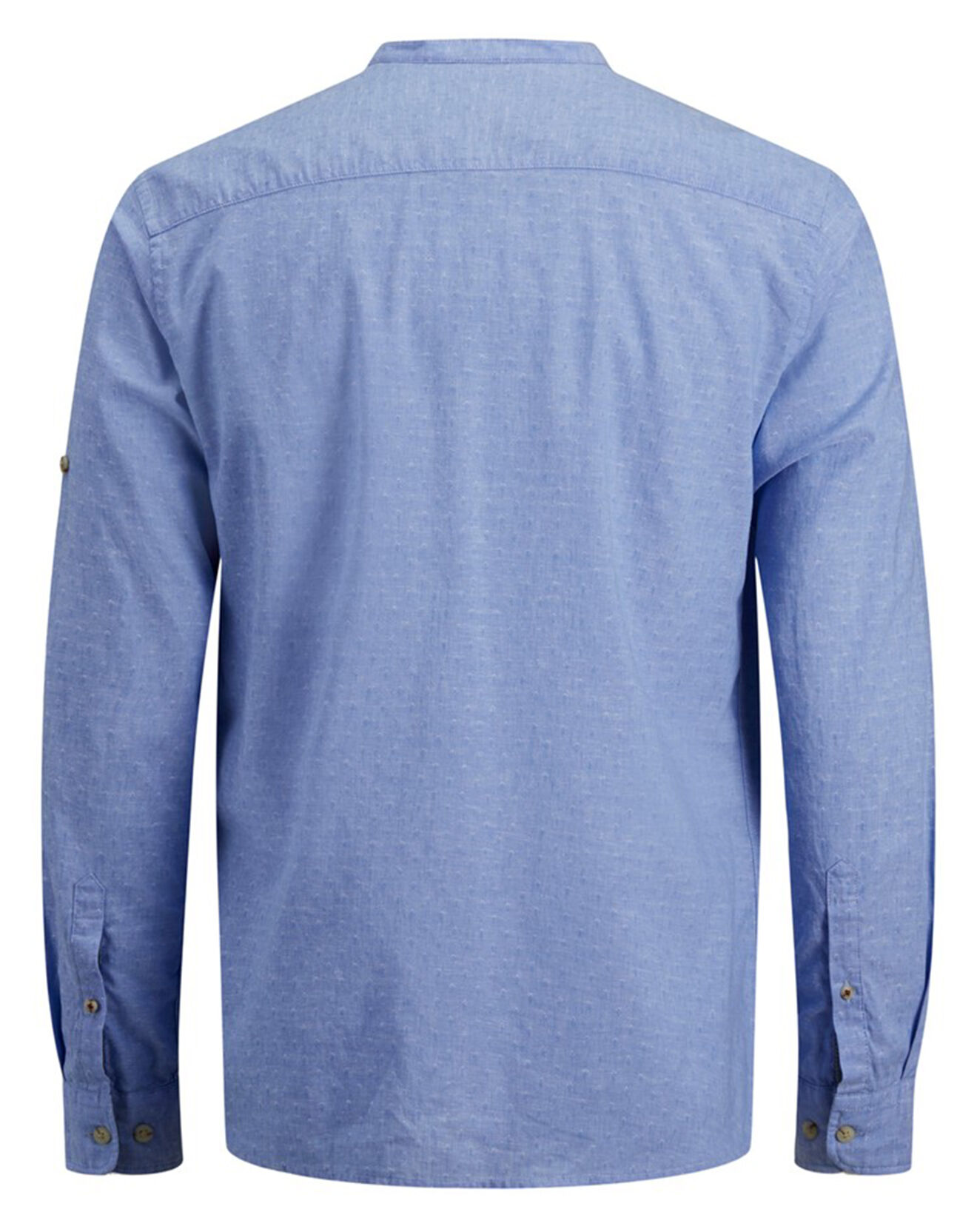 Jack & Jones Chemise en Coton & Lin Jprblusummer bleue