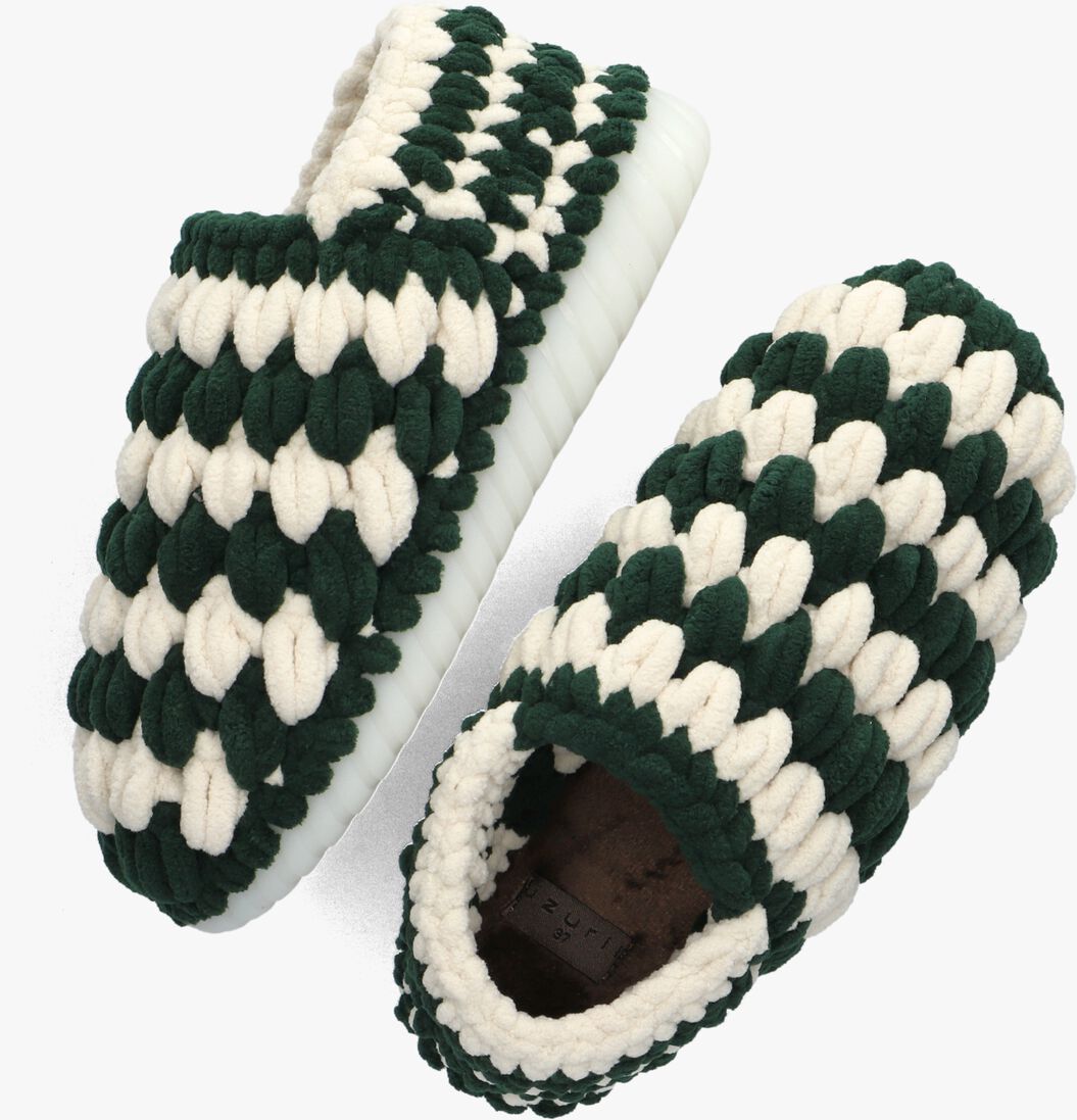 UZURII groene uzurii pantoffels criss cross