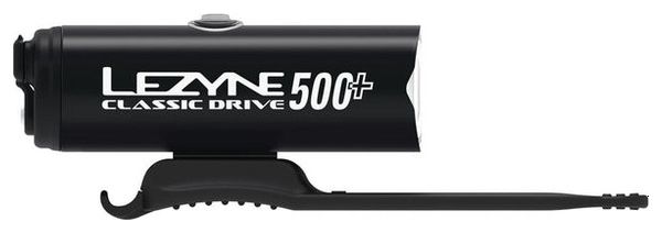 Éclairage Avant Lezyne Classic Drive 500  Noir