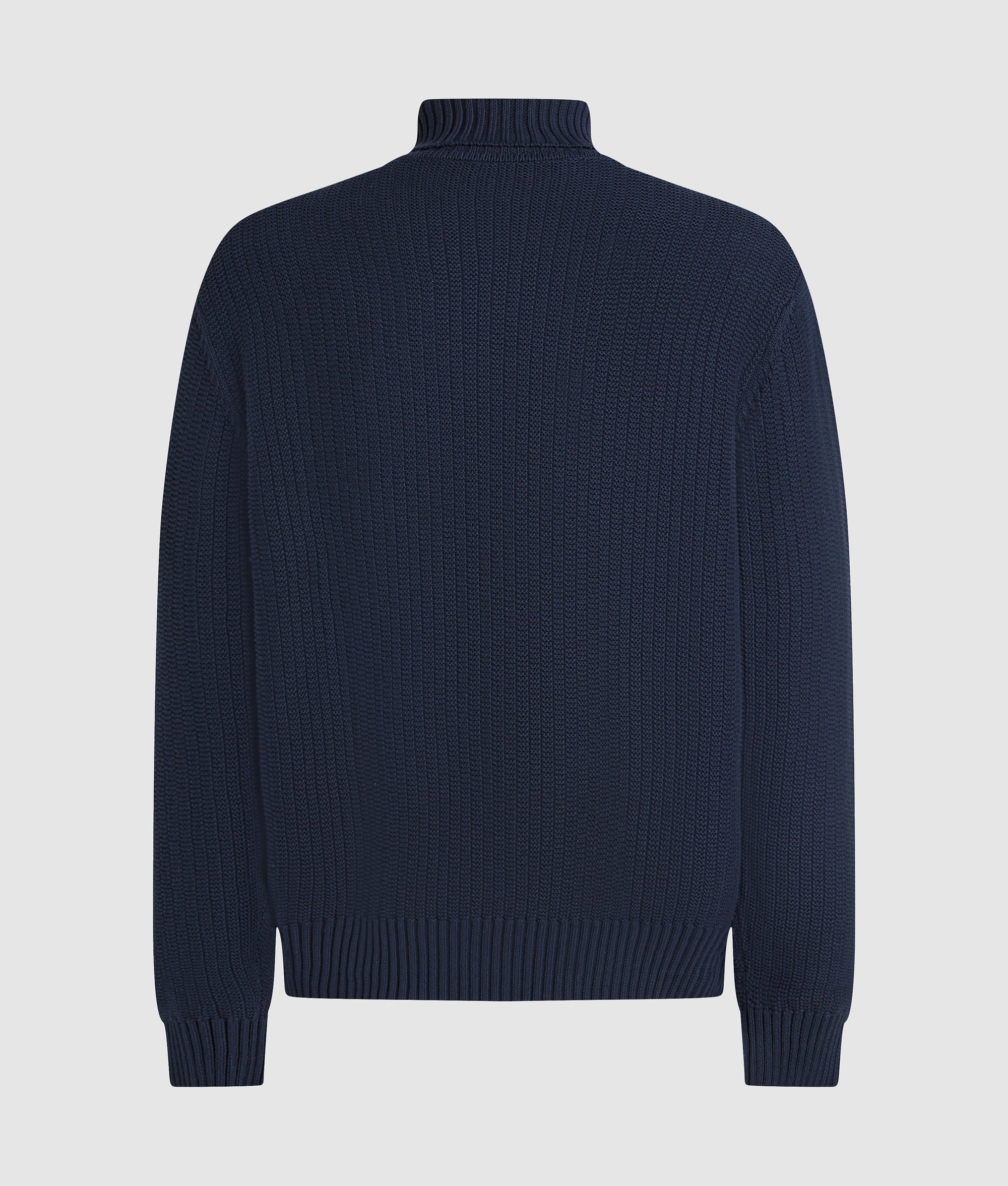 Relaxte sweater met rolkraag