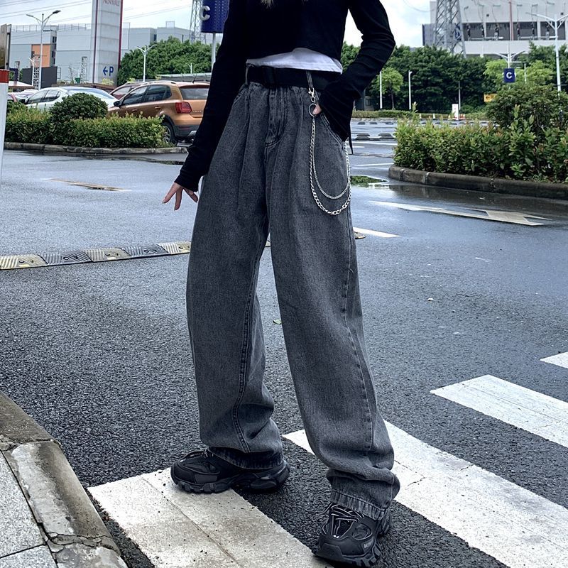 Giuliana - Hoge taille wijde jeans