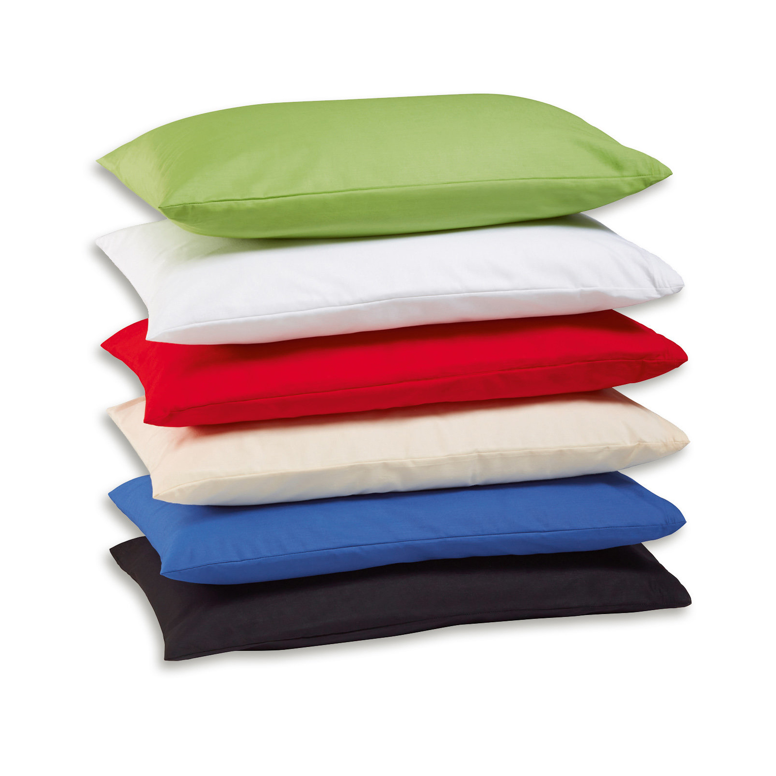 2er-Pack Kissenbezug - weiß - 40x40 cm