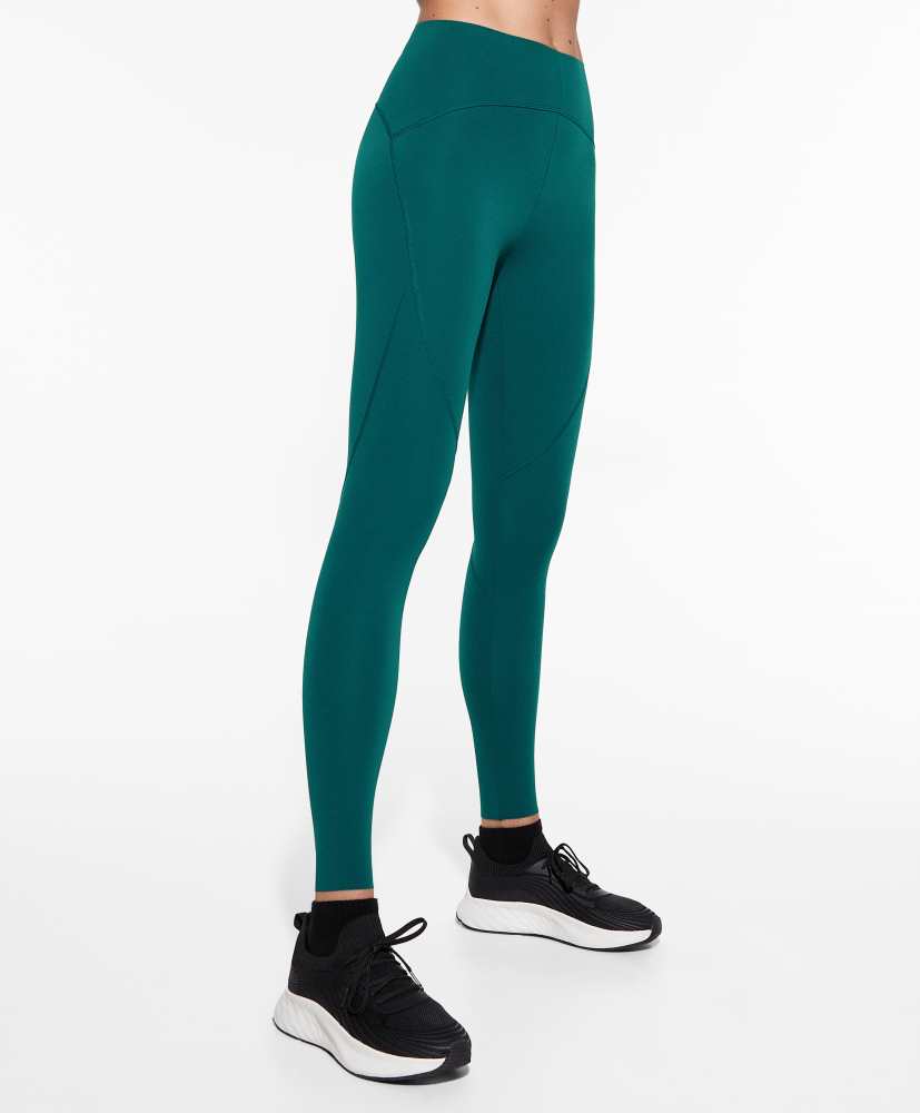 leggings básicas de compressão até o tornozelo