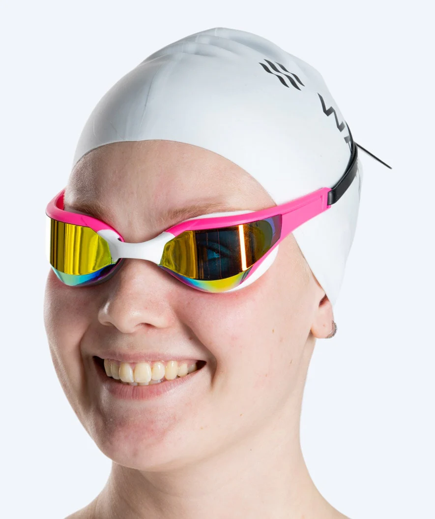 Watery svømmebriller - Instinct Elite Mirror - Pink/guld
