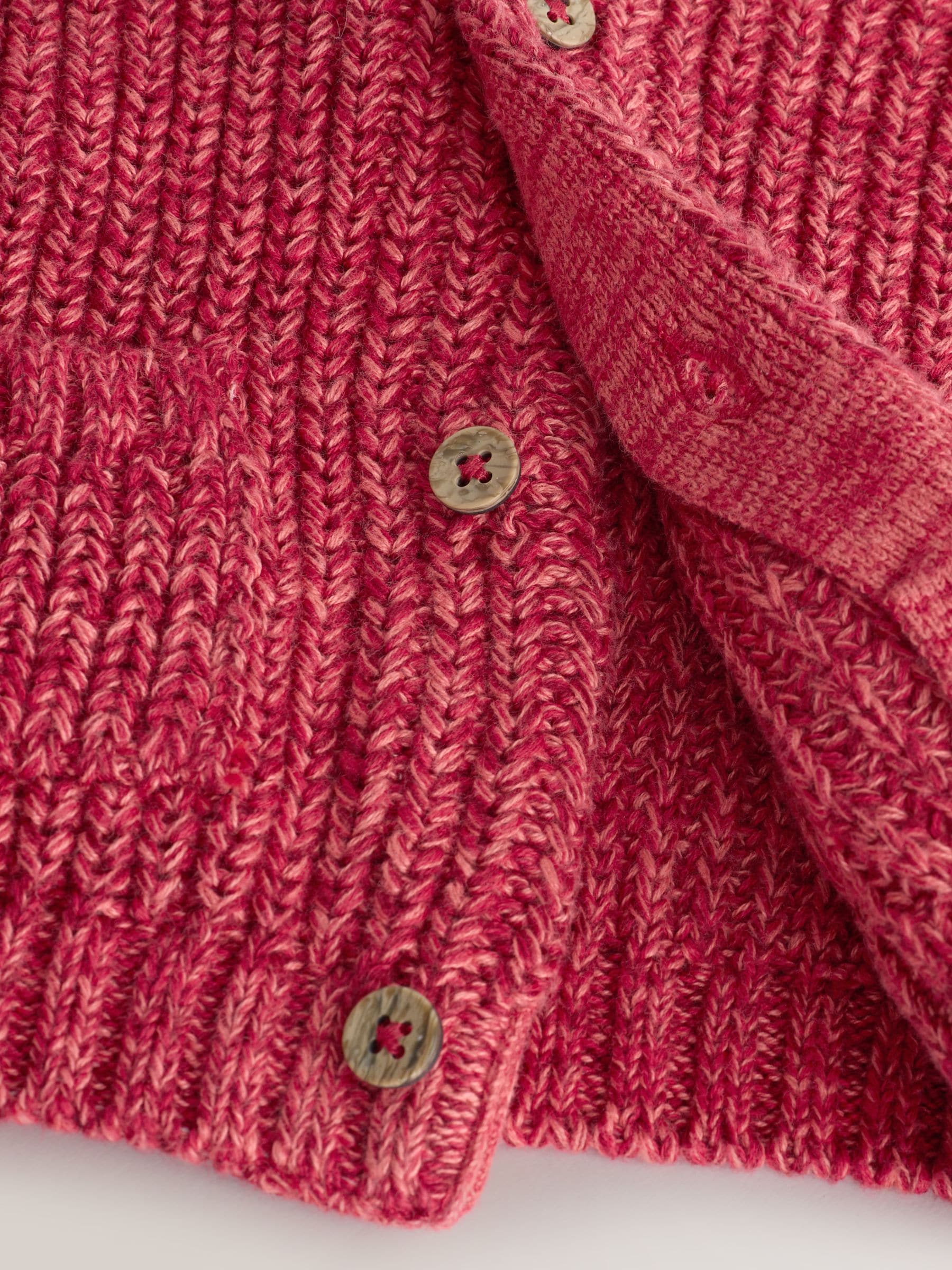 Rood - My First Christmas gebreid babyvest