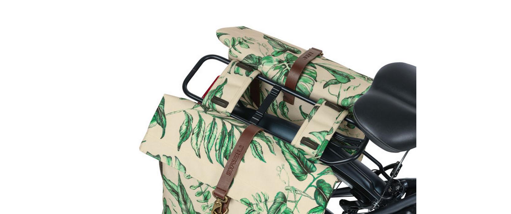 Doppelseitentasche Ever-Green BeigeDoppelfahrradtasche 28-32 L