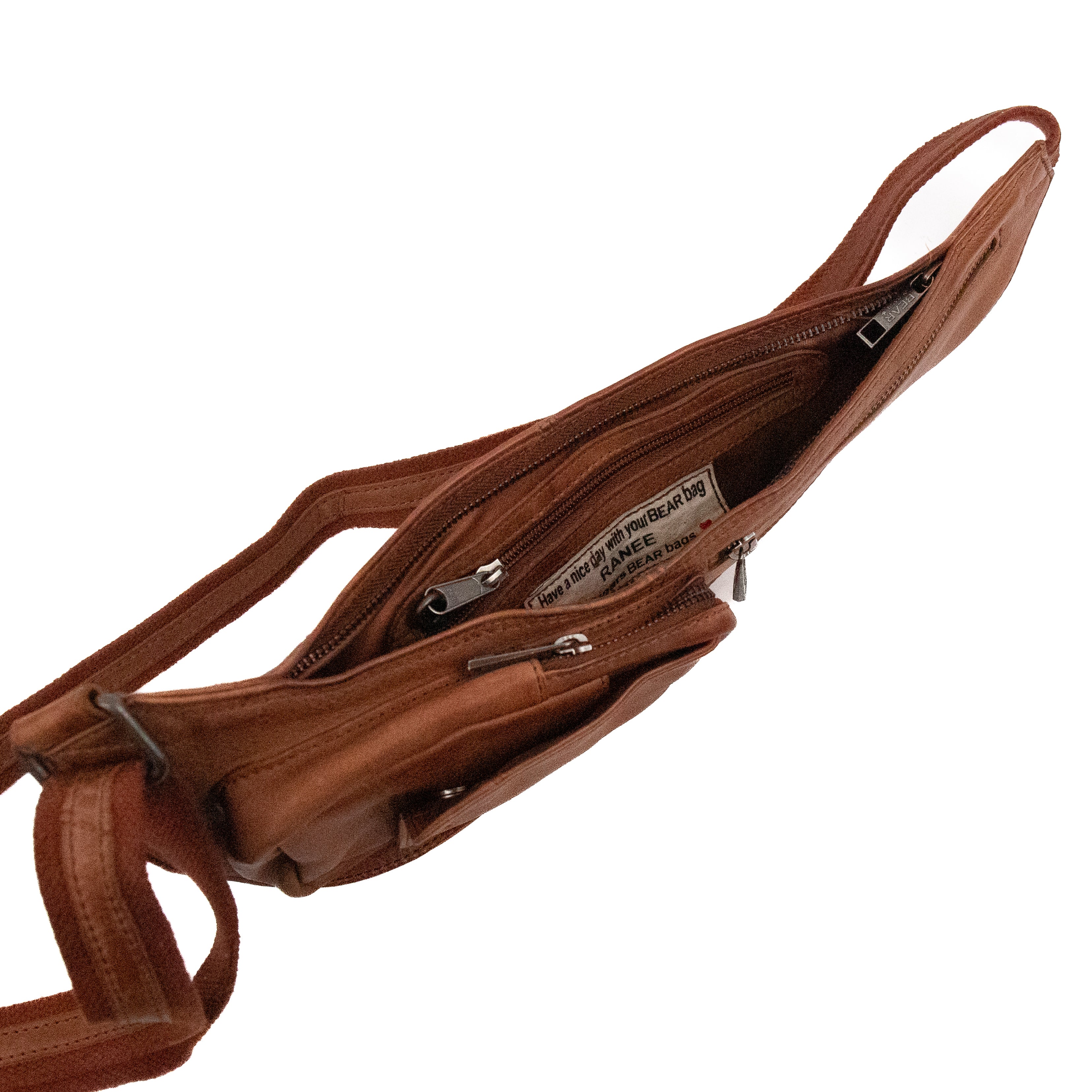 Crossbody tas 'Ranee' cognac Cognac