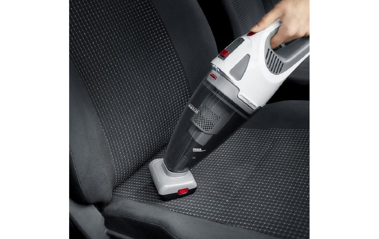 Akku-Handsauger HV7146 Grau/WeissKabelloser Handstaubsauger zum Saugen von Staub und Flüssigkeiten