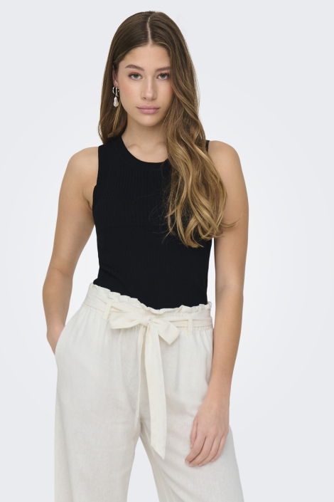 Jacqueline de Yong zwarte dames top